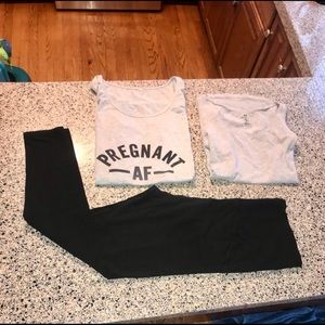 Large maternity clothes